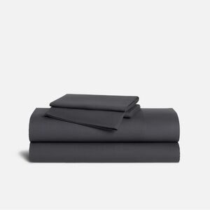 Brooklinen Luxe Sateen King Core Sheet Set in Graphite